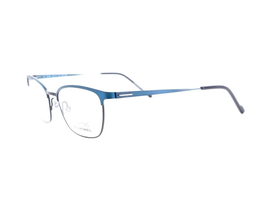 Morel Women
s Lightweight Metal Frame Glasses In Blue