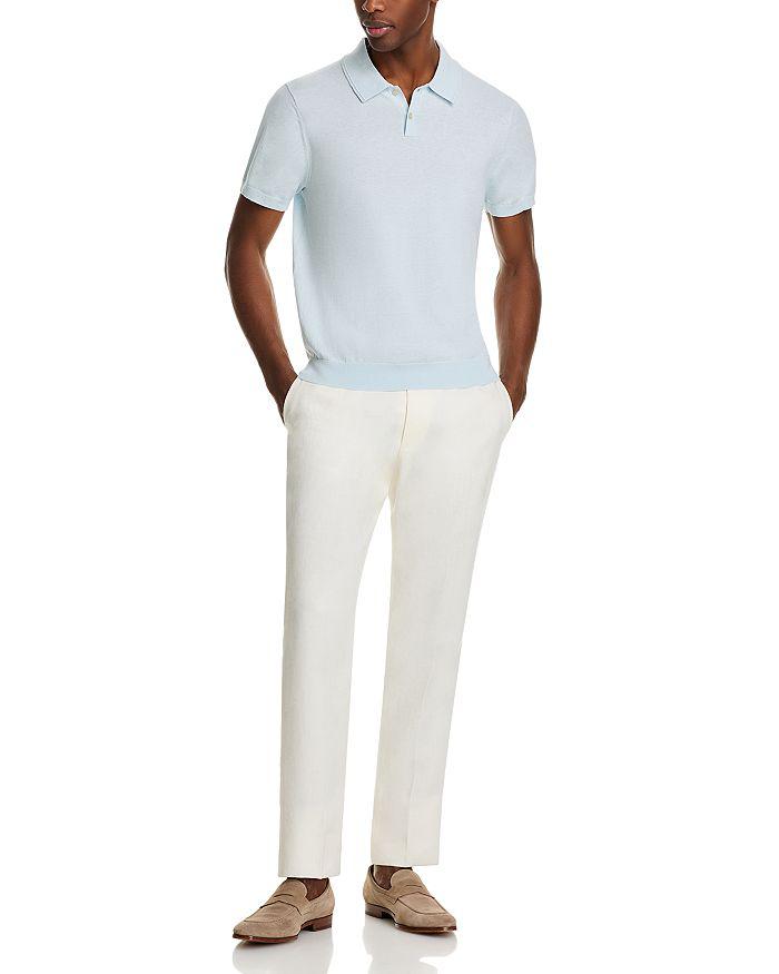 The Men's Store at Bloomingdale's Regular Fit Short Sleeve Polo Sweater - Exclusive