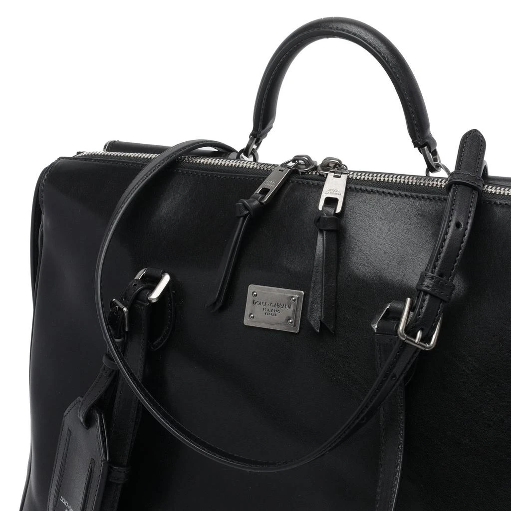 Dolce & Gabbana Dolce & Gabbana Vittoria Logo Plaque Bag 4