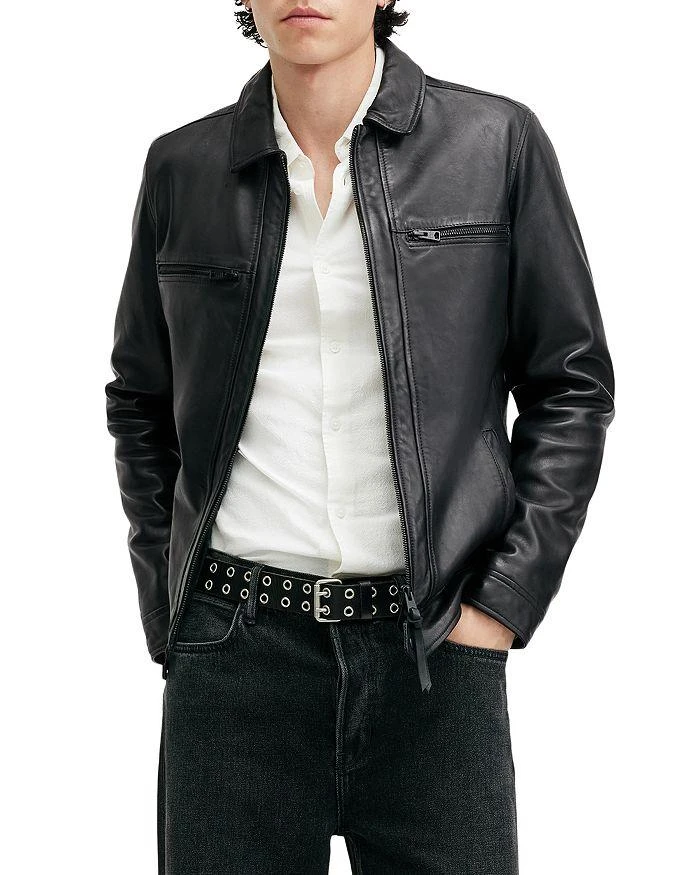 ALL SAINTS Luck Leather Jacket 4