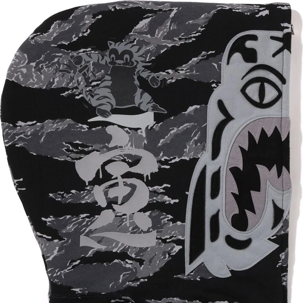 Bape TIGER CAMO TIGER RELAXED FIT FULL ZIP HOODIE MENS 4