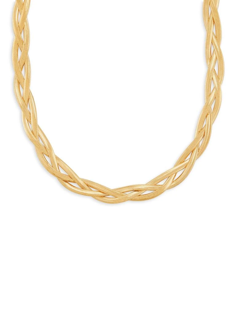 Saks Fifth Avenue 14K Yellow Gold Wheat Chain Necklace