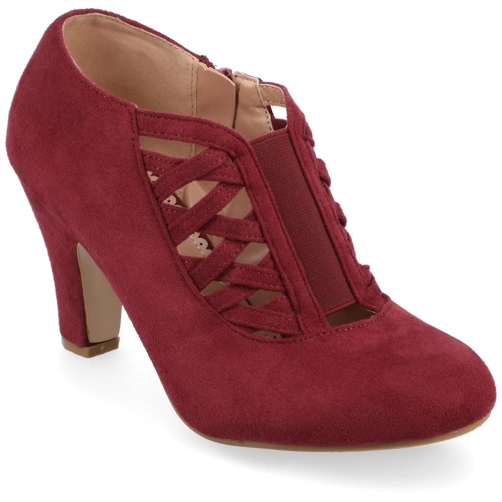 Journee Collection Collection Women's Wide-Width Piper Bootie 8
