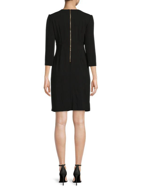 julia jordan Ruffle Sheath Dress 2