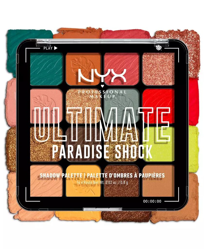 NYX Professional Makeup Ultimate Shadow Palette - Paradise Shock 4