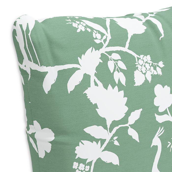 Sparrow & Wren Down Pillow in Peacock Green, 20 x 20"