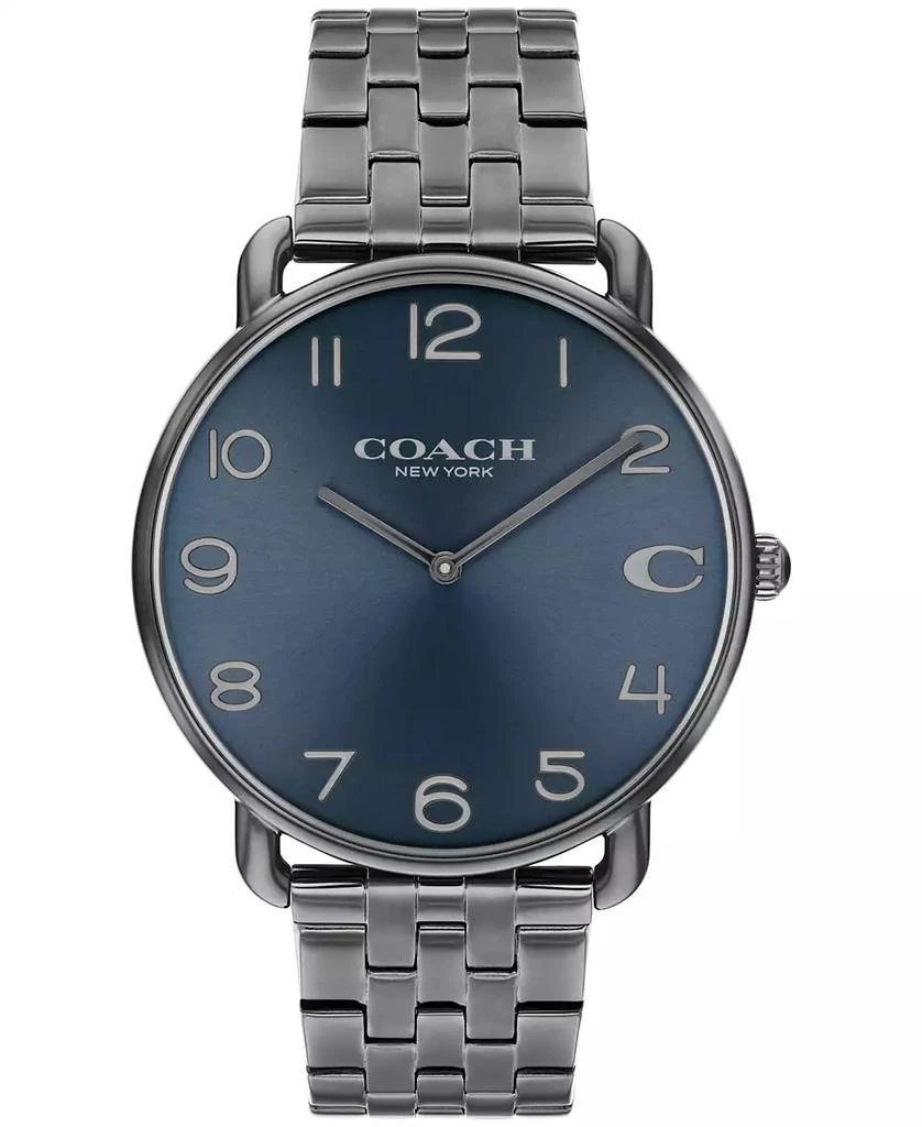 Shop Men's Elliot Gray Stainless Steel Bracelet Watch 40mm on Sale