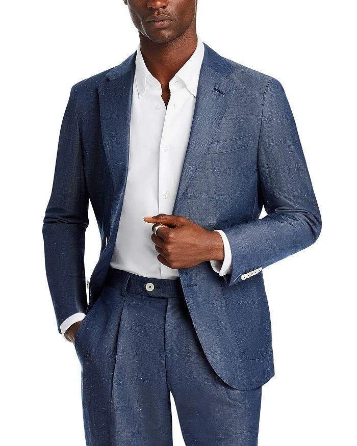 Hugo Boss Heston Wool Linen Slim Fit Suit Jacket 1