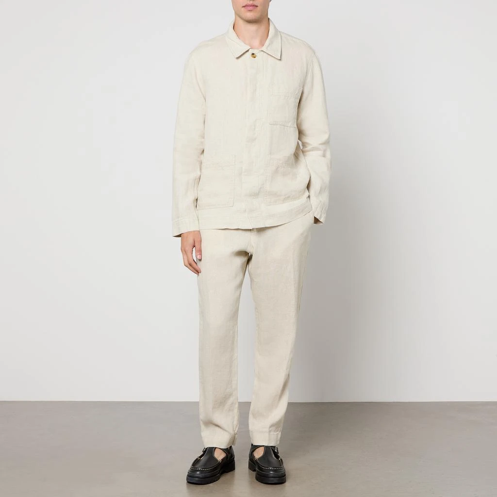 NN07 Olav Linen Overshirt 3