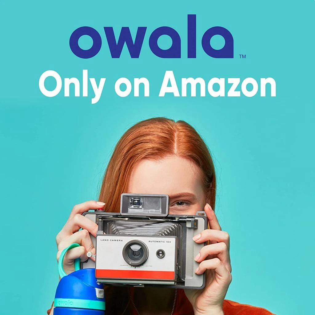 Owala Owala FreeSip Insulated Stainless Steel Water Bottle with Straw for Sports, Travel, and School BPA-Free Sports Water Bottle, 32 oz, Dreamy Field 7