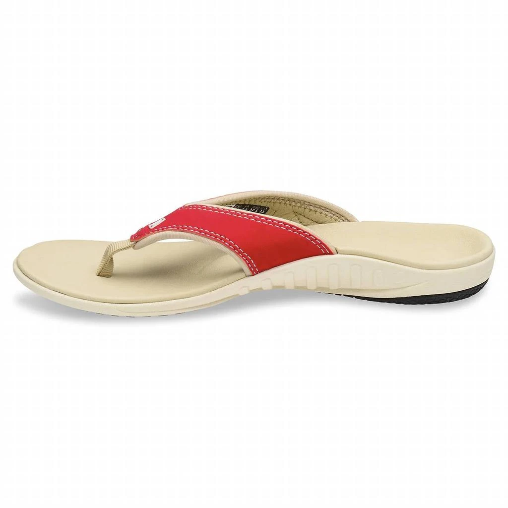 Spenco Women's Yumi Sandal In True Red 3
