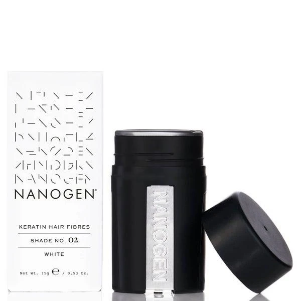 NANOGEN Nanogen Hair Thickening Fibers White (0.5 oz.) 1