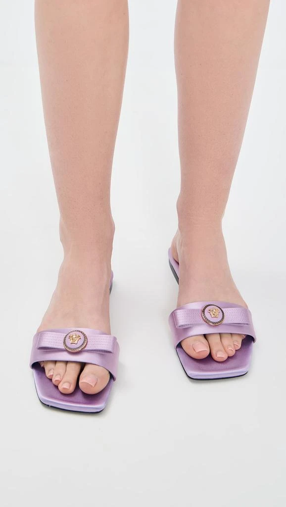 Versace Mule T.05 Satin Sandals 2