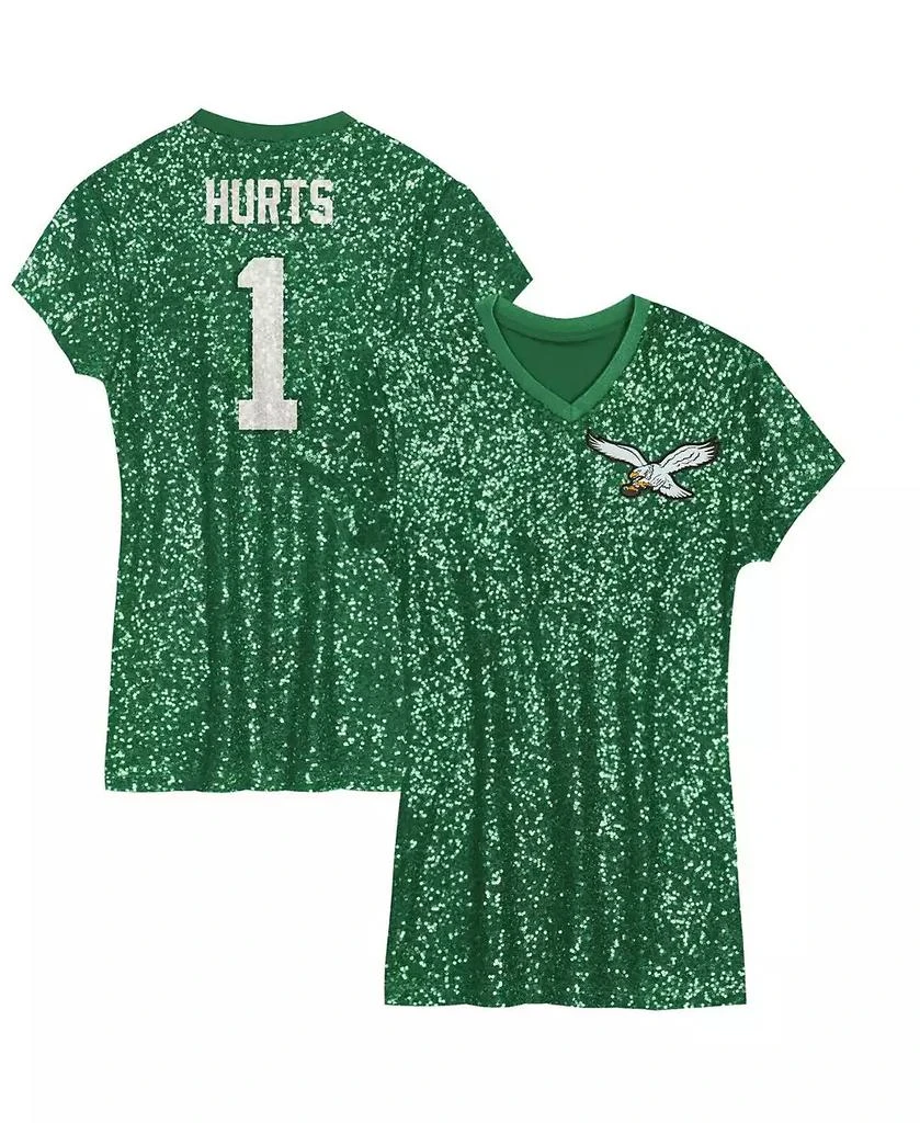 Big Girls Jalen Hurts Kelly Green Philadelphia Eagles Sequin Player Name Number V-Neck Dress On Sale Now with Up to 20% Off | Discover Exclusive Deals & Savings at BeyondStyle Big Girls Jalen Hurts Kelly Green Philadelphia Eagles Sequin Player Name Number V-Neck Dress On Sale Now with Up to 20% Off | Discover Exclusive Deals & Savings at BeyondStyle