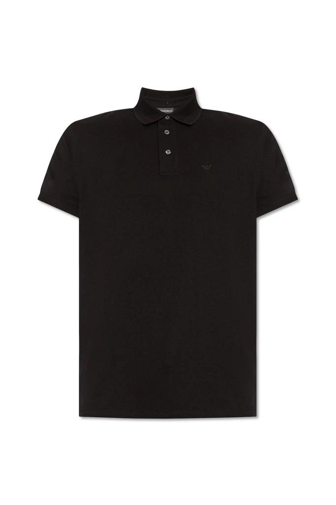 Emporio Armani Emporio Armani Logo Embroidered Polo Shirt 1