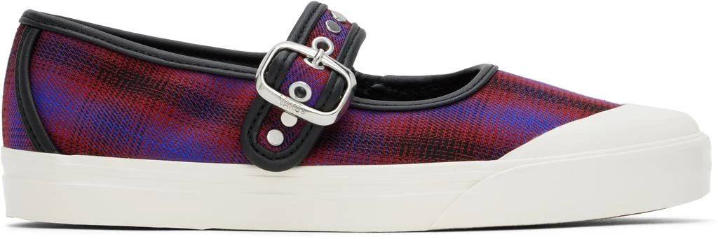 Vans Red LX Mary Jane Lo Pro Ballerina Flats 1