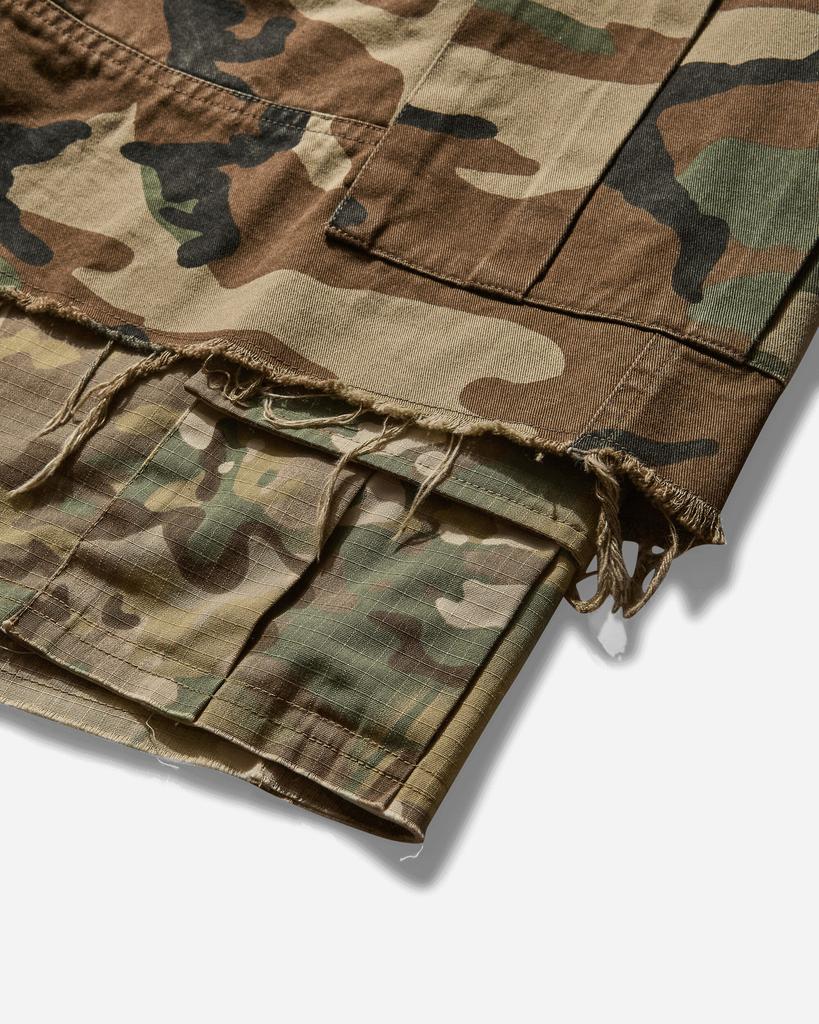 PROJECT G/R Layered Skirt Cargo Shorts Camo - Pants - Save