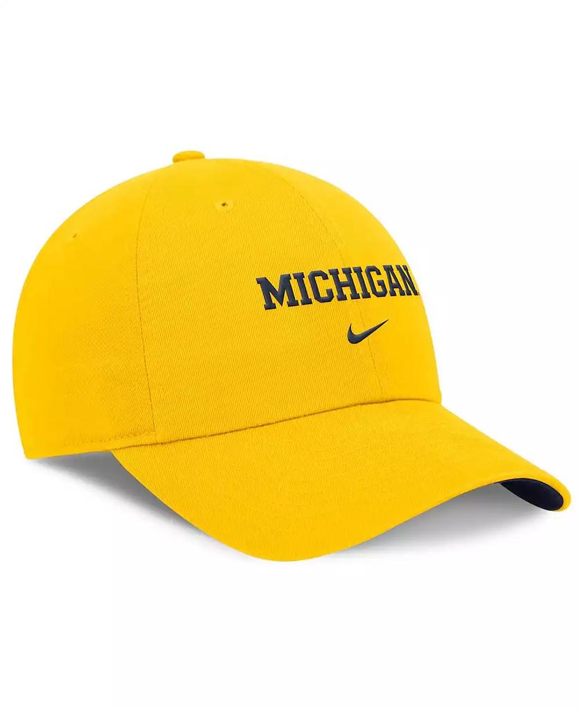 NIKE Men's Maize Michigan Wolverines Club Adjustable Hat
