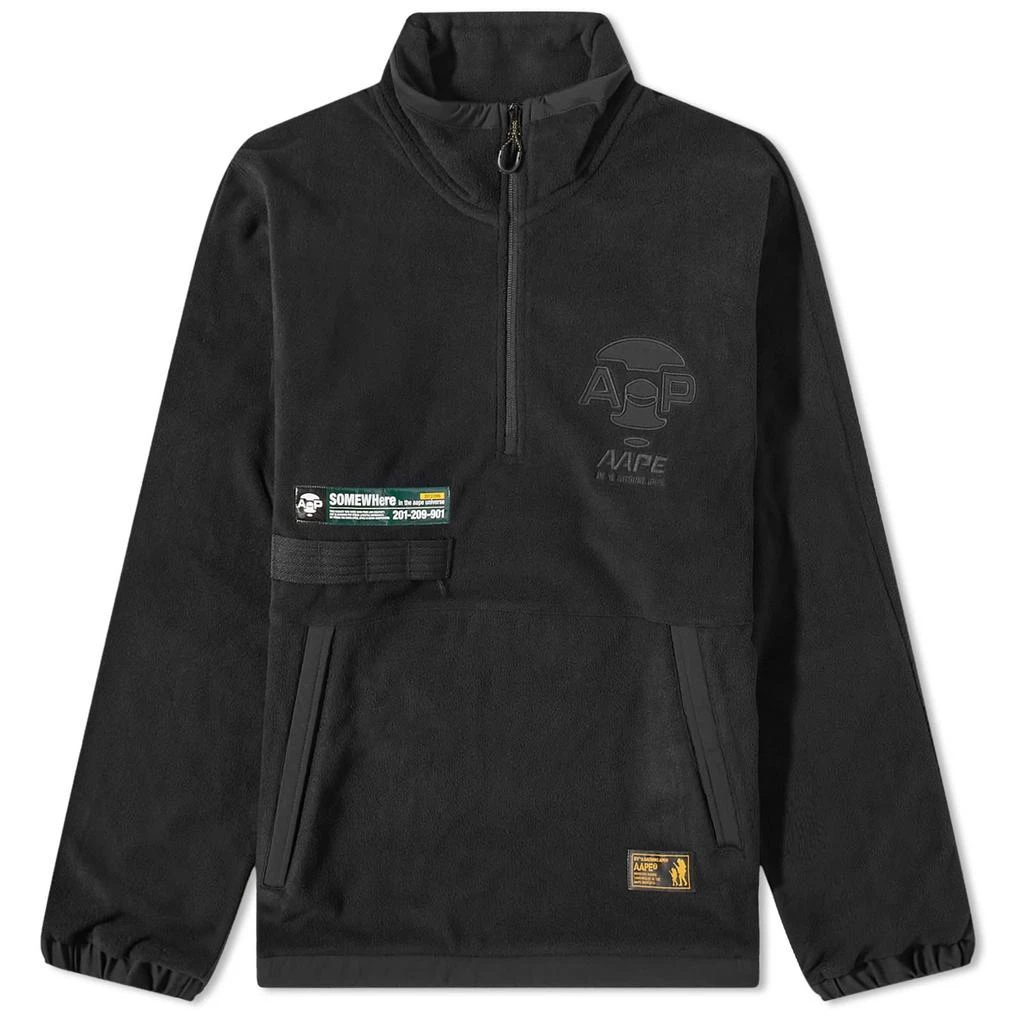 AAPE by A Bathing Ape AAPE Half Zip Fleece 1