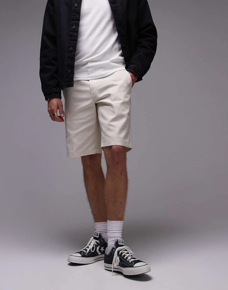 DICKIES Dickies 874 straight fit work shorts in off white 4