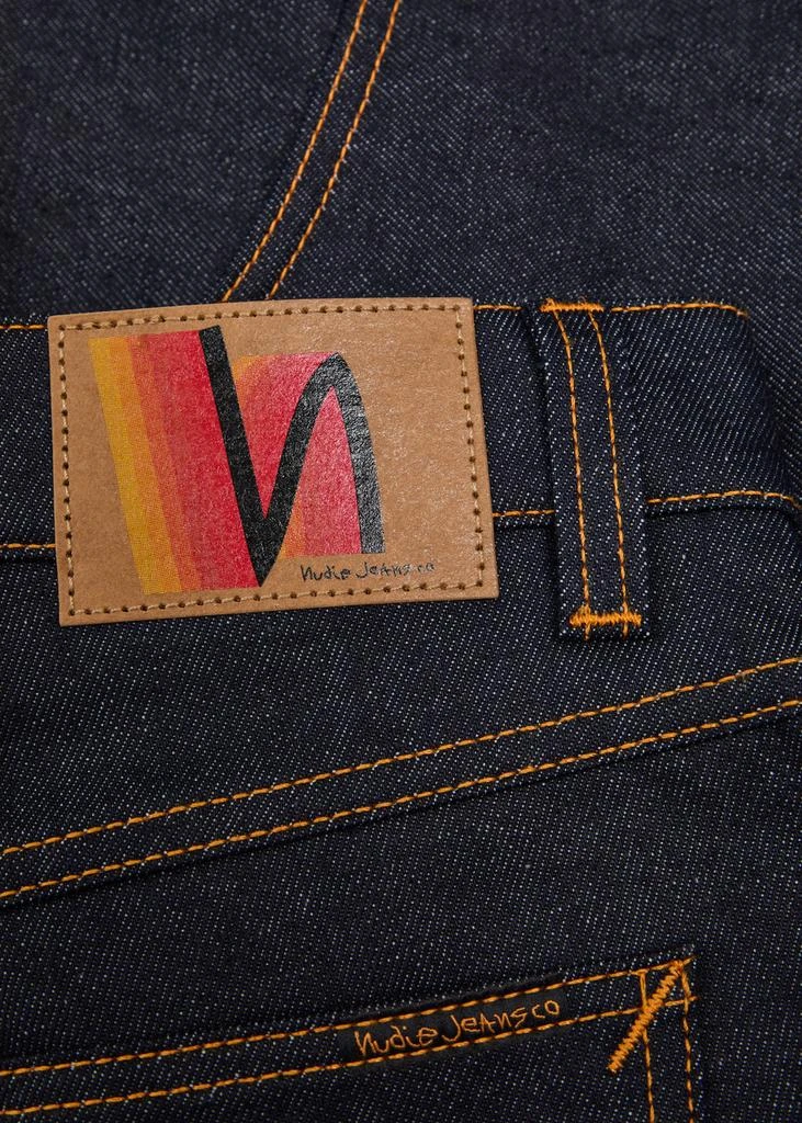 Nudie Jeans Solid Ollie slim straight-leg jeans 5