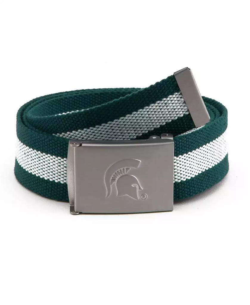 Eagles Wings Men's Michigan State Spartans Fabric Belt