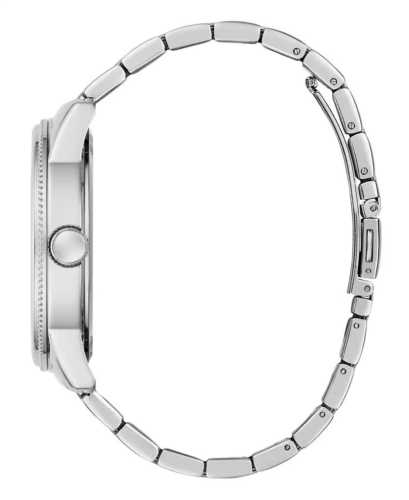 GUESS Men's Silver Tone Multi-function Watch, 44mm 2
