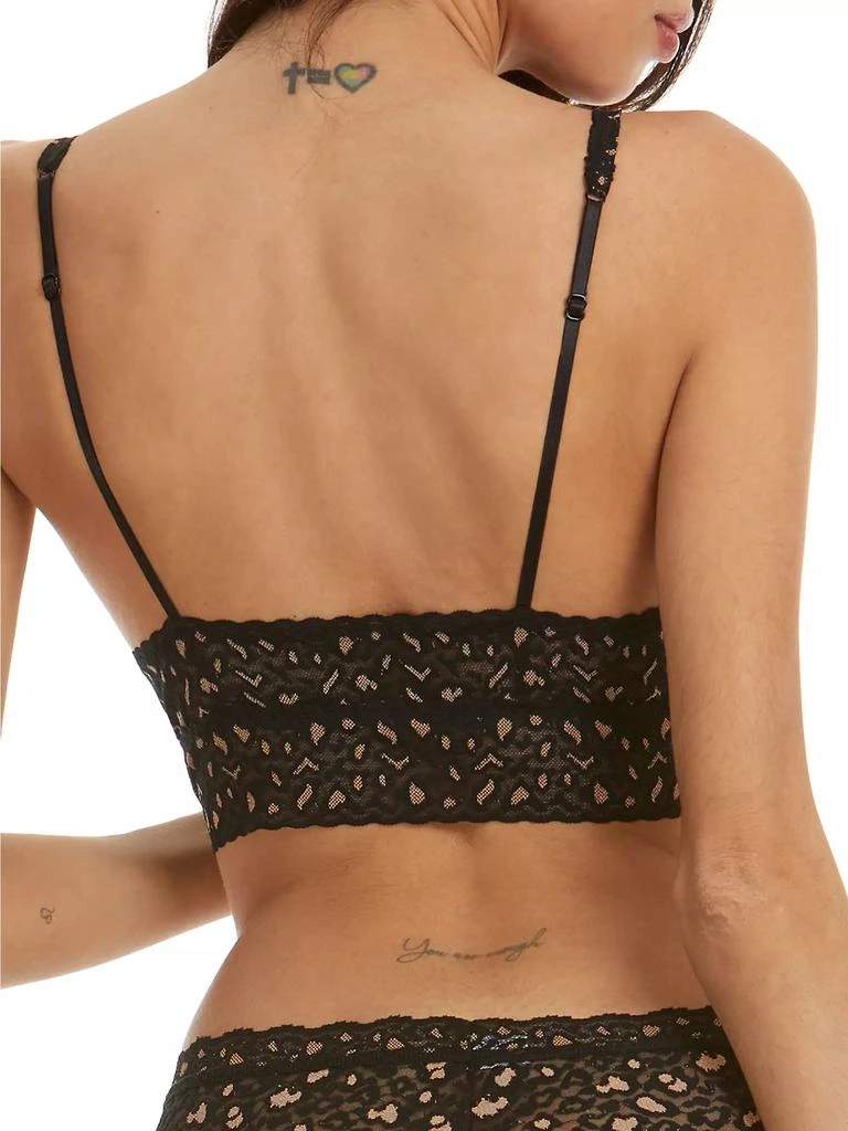 Hanky Panky Xdye Leopard-Print Lace Retro Bralette 2