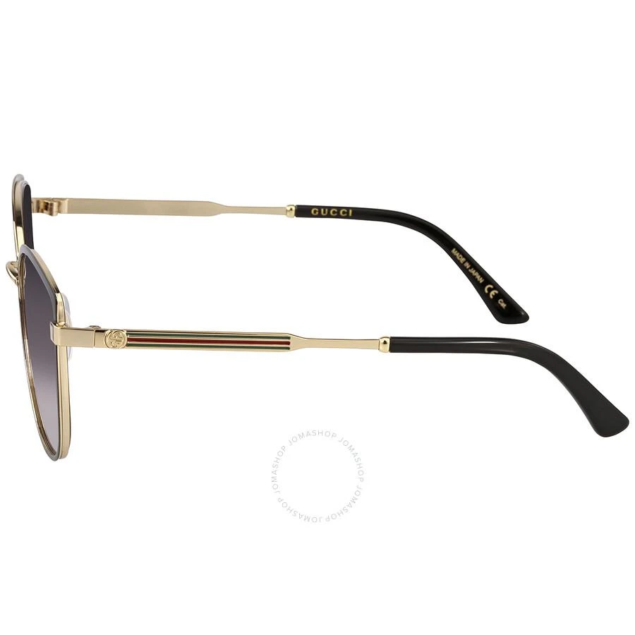 Gucci Grey Gradient Cat Eye Ladies Sunglasses GG0589SK 001 57 3
