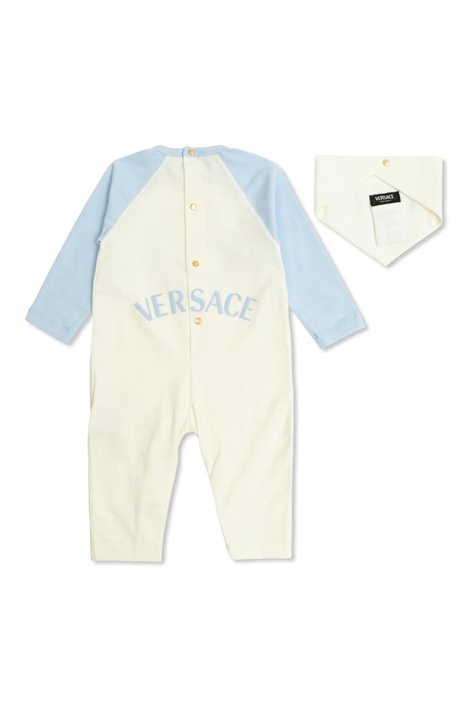 Versace Set: bodysuit and scarf