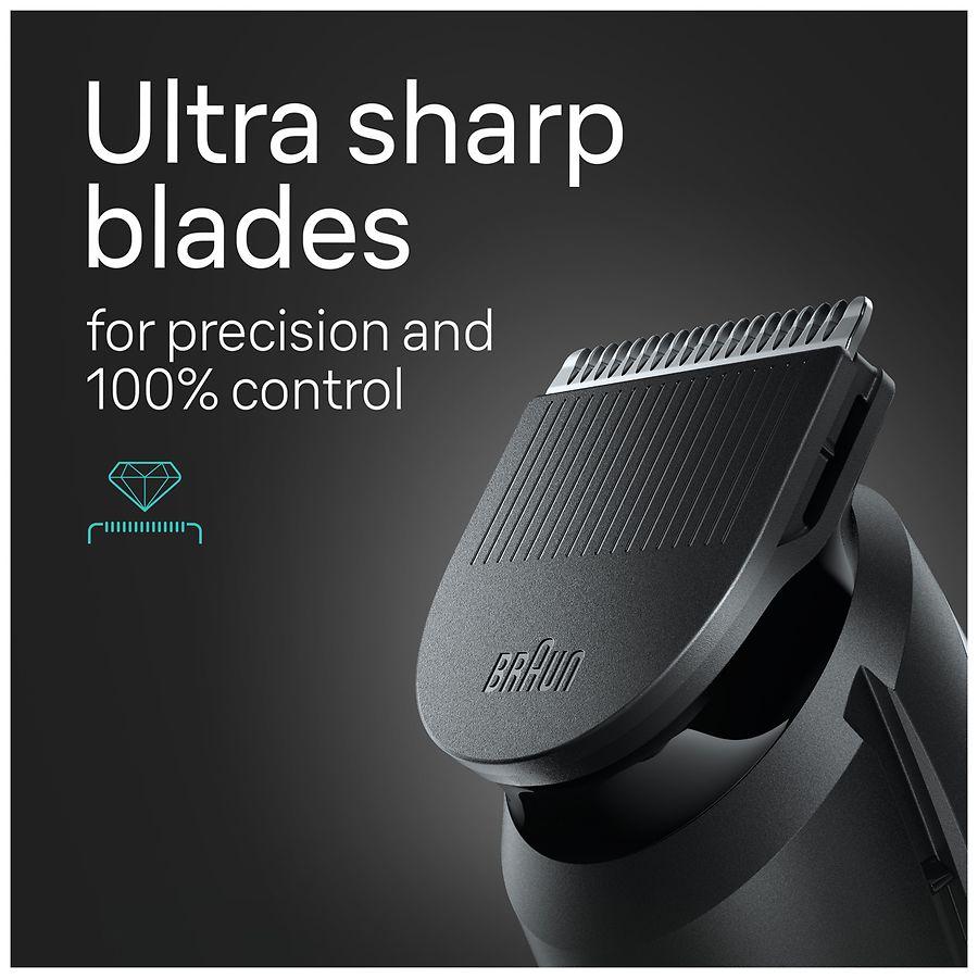 Braun 3-in-1 Trimmer for Men with Beard Trimmer, Ear & Nose Trimmer, Hair Clippers