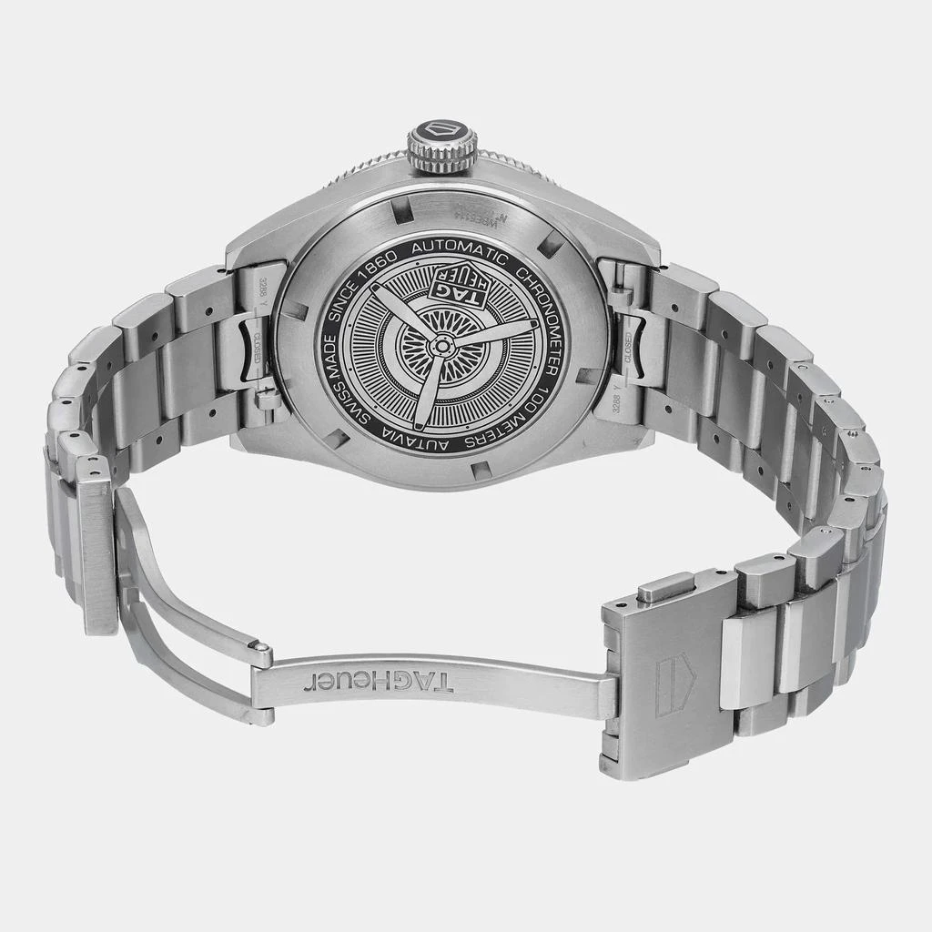 TAG Heuer Tag Heuer Black Stainless Steel Autavia  WBE5114.EB0173 Automatic Men's Wristwatch 42mm 6