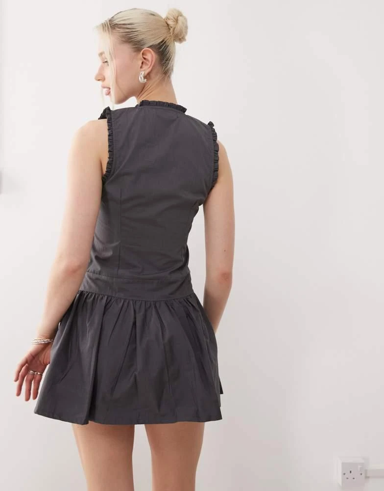 Motel dayara pintuck mini dress in charcoal grey  On Sale Now with Up to  40% Off | Discover Exclusive Deals & Savings at BeyondStyle  Authentic  Motel Home|women with Limited-Time Discounts,