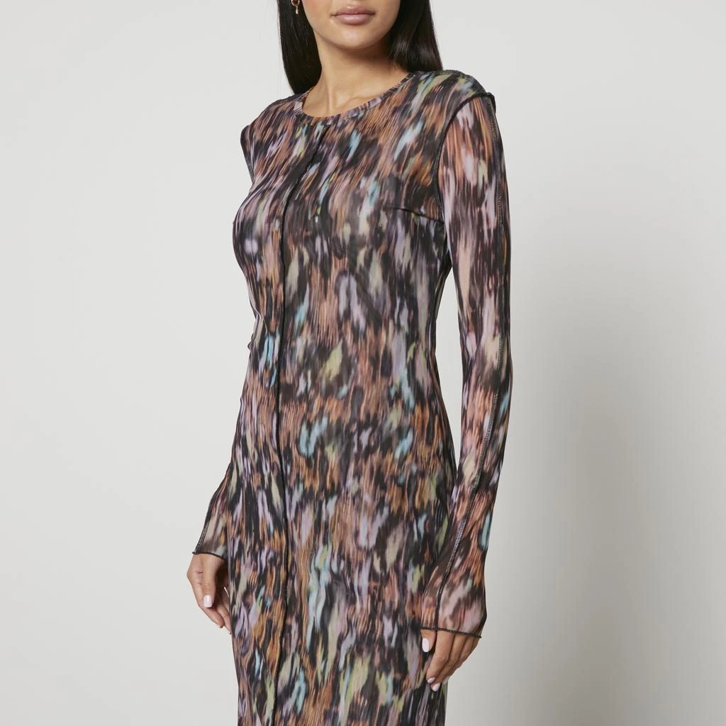 Paul Smith Printed Mesh Midi Dress 3