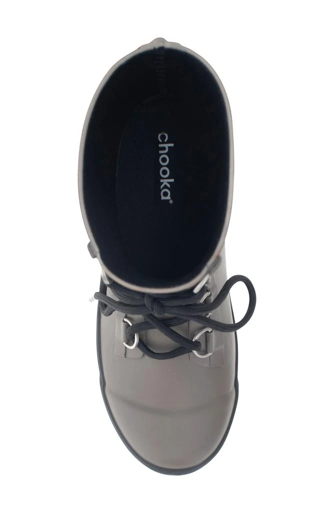 Chooka Ava Lace-Up Waterproof Rain Boot 5