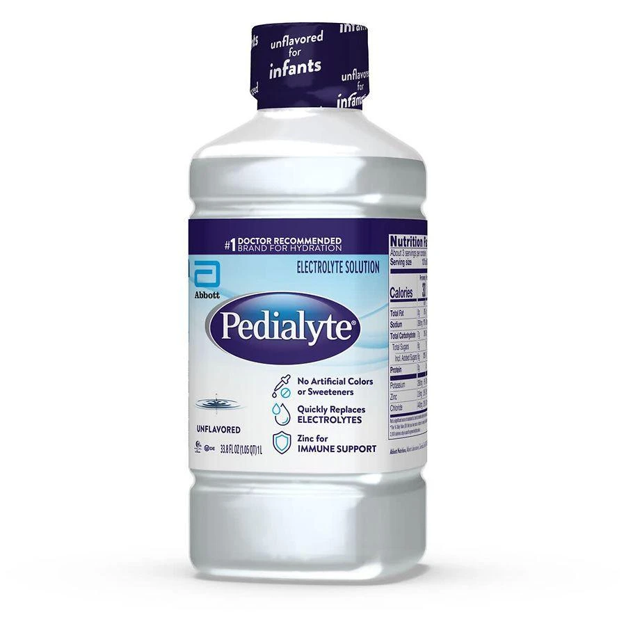 Pedialyte Electrolyte Solution Unflavored 2