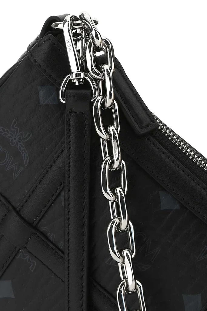 MCM MCM Monogram Printed Chain-Linked Shoulder Bag 4