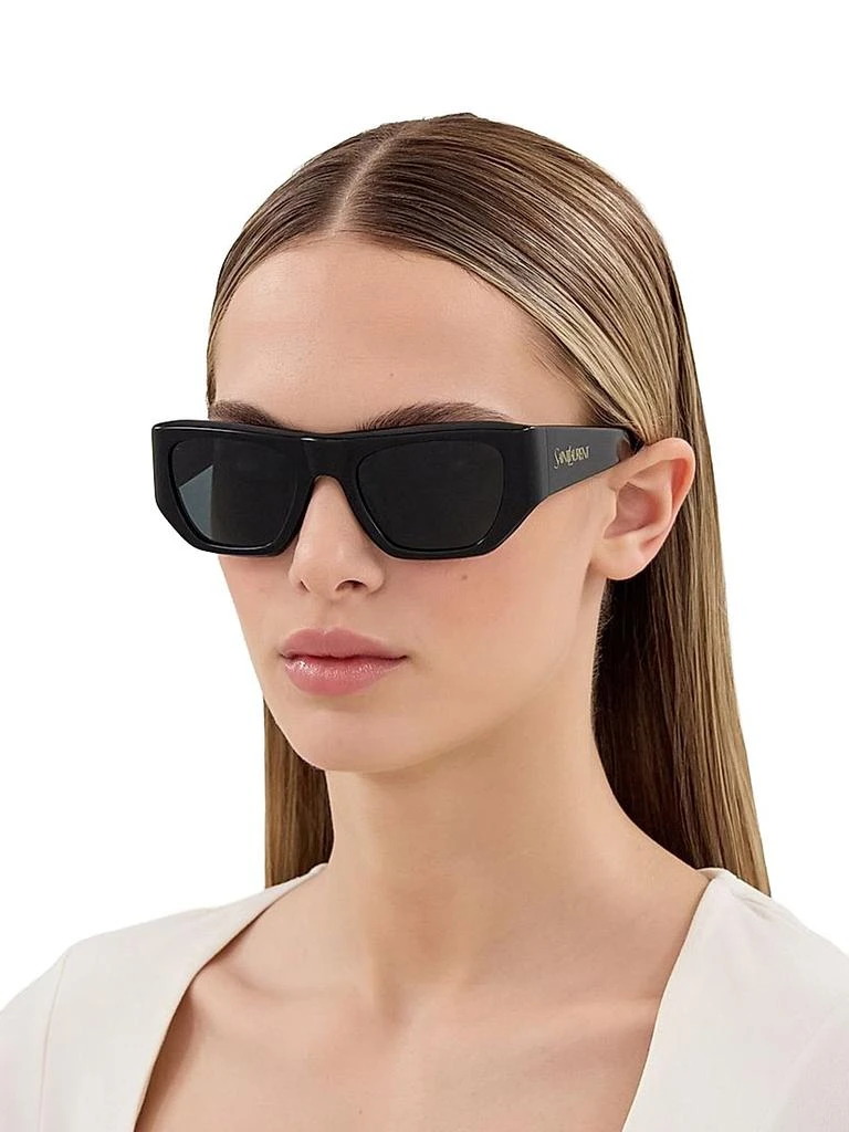 Yves Saint Laurent Vintage Logo SL 740 Squared Sunglasses  display picture 2