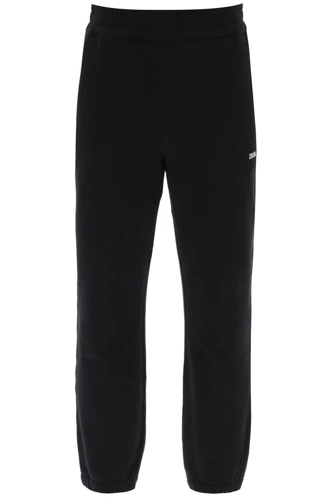 ZEGNA cotton sweatpants with brushed finish 1