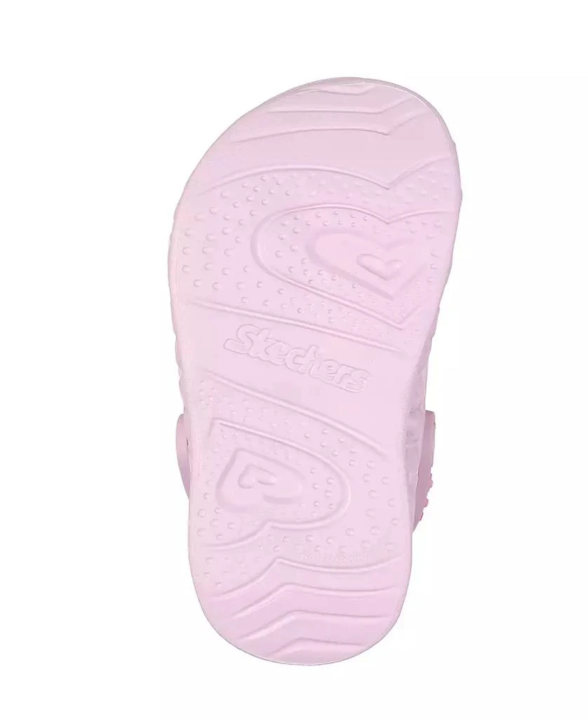 Skechers Toddler Girls' Foamies: Light Hearted Casual Slip-On Clog Shoes from Finish Line 4