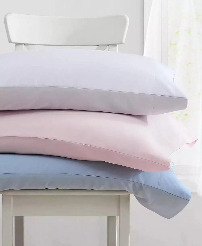 Laura Ashley CLOSEOUT! Laura Ashley 800 Thread Count Cotton Sateen Blend 4-Pc. Sheet Set, Queen 9