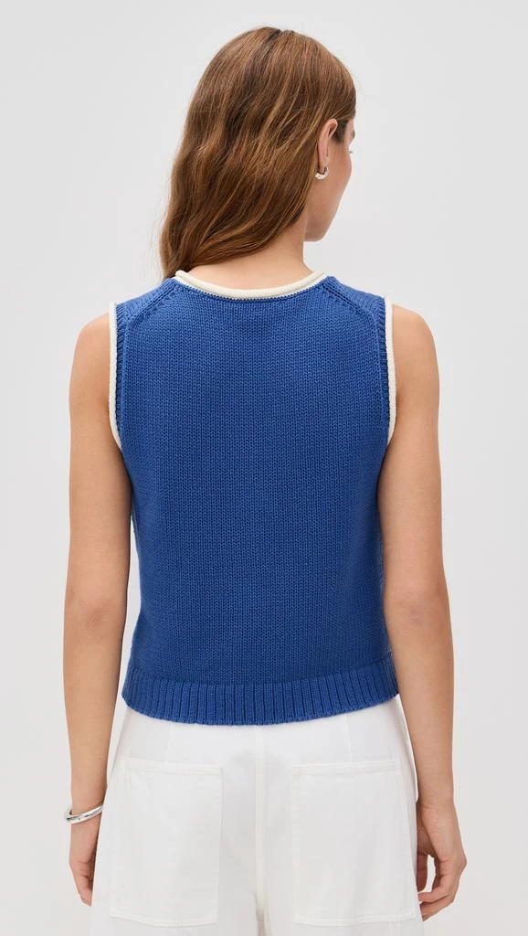 Alex Mill Bridget Tipped Vest 2