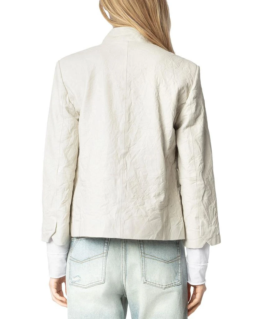 ZADIG & VOLTAIRE Veryn Cuir Froisse Leather Jacket 3