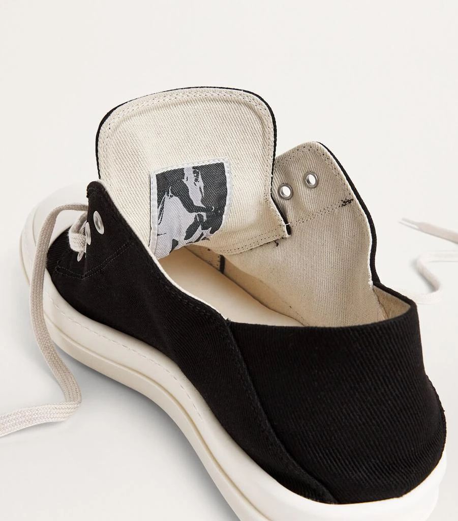 Rick Owens Canvas Slip-On Sneakers 7
