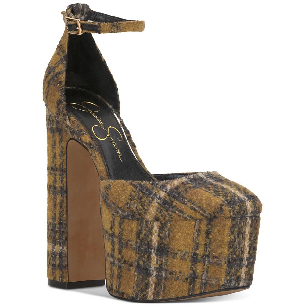 Jessica Simpson Women's Pinkston Ankle-Strap Platform Sandals