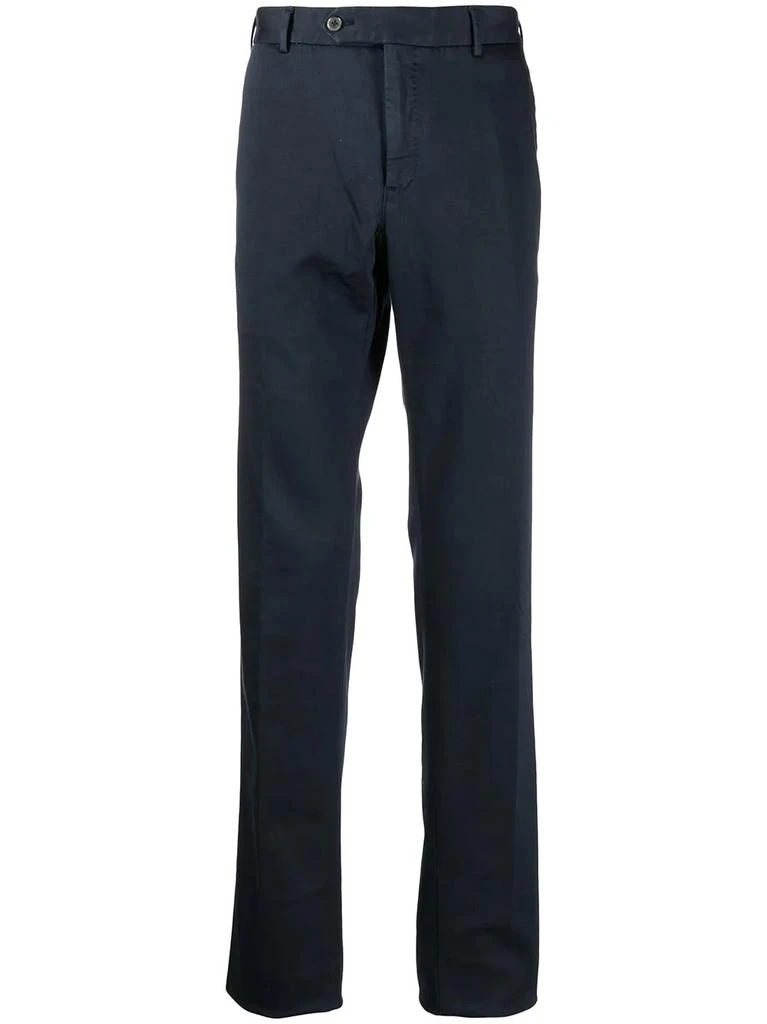 Pt01 traveller slim fit chino trousers - men 1