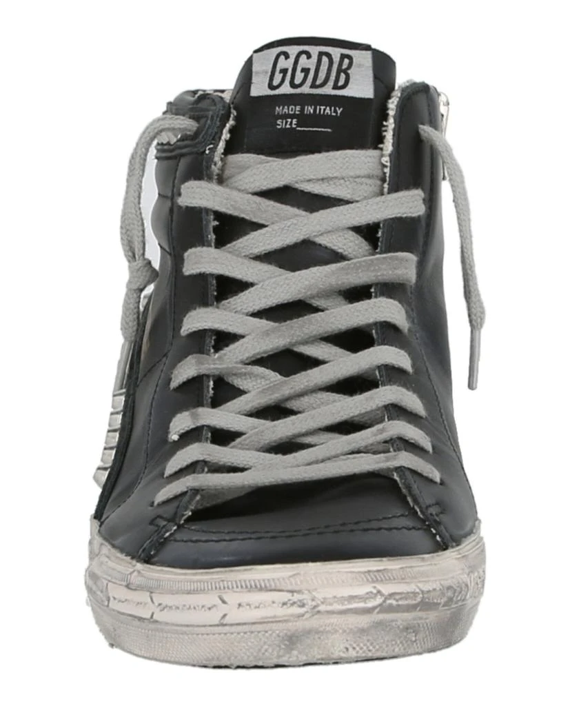 Golden Goose Studded High-Top Slide Sneakers 4