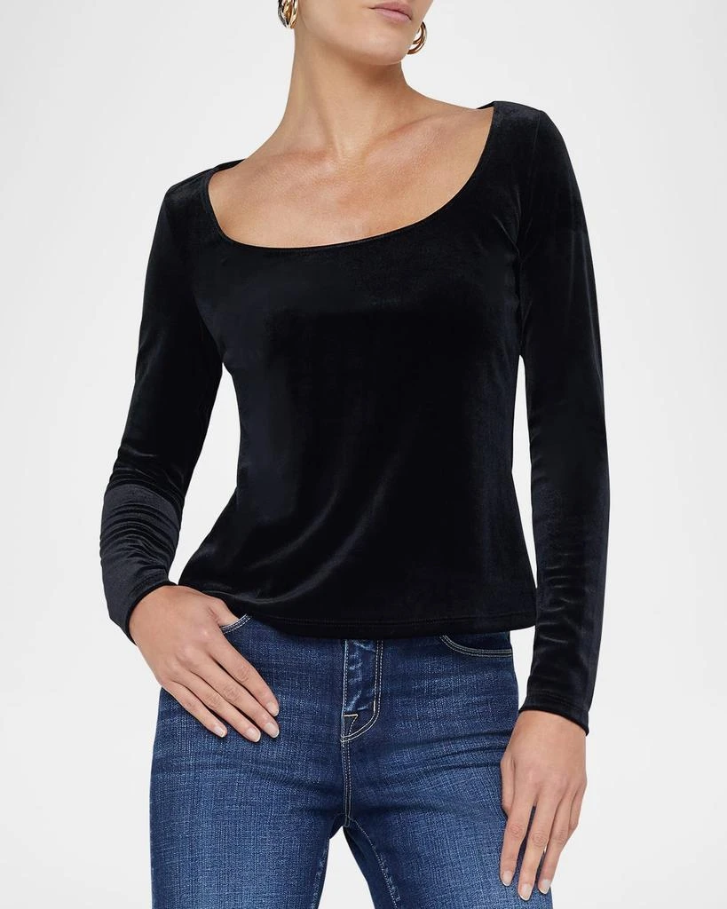 L'Agence Jelena Long-Sleeve Top 3