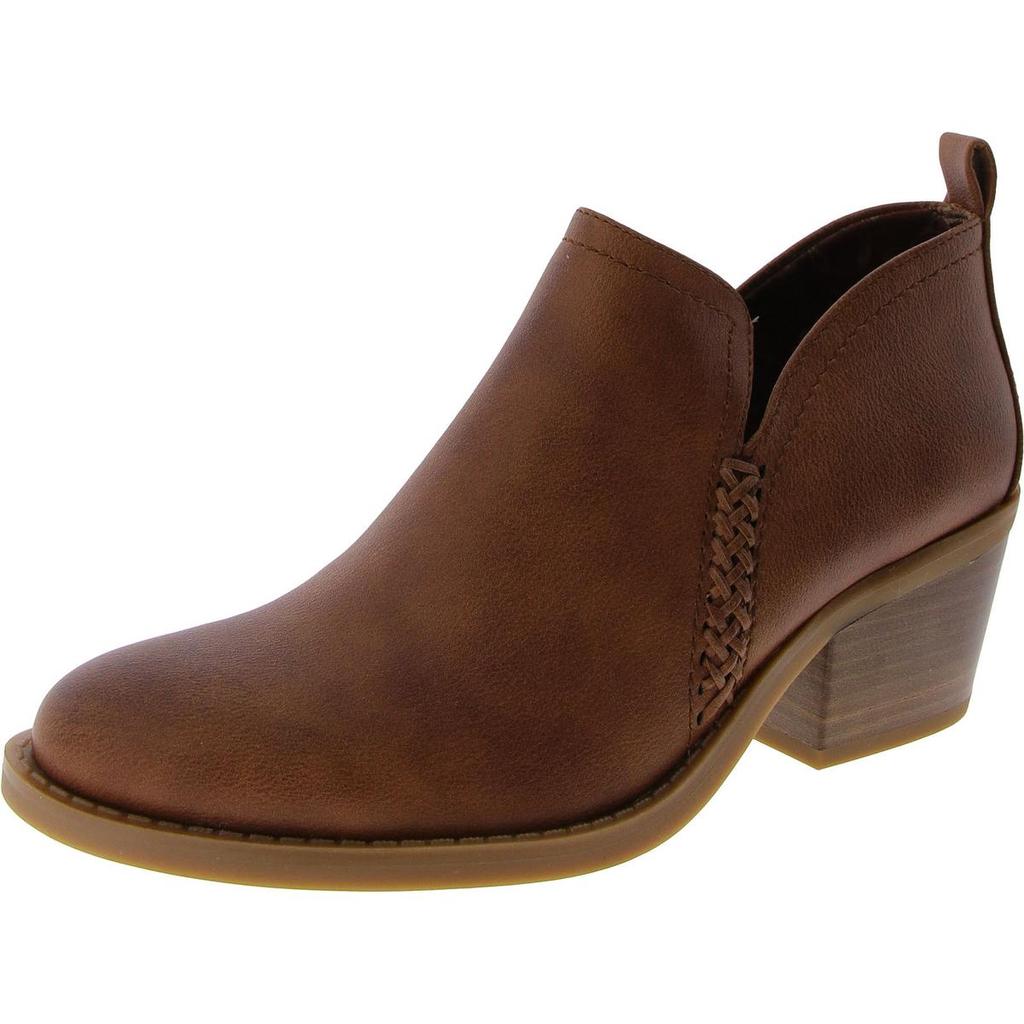 Baretraps Lidian Womens Faux Leather Ankle Booties