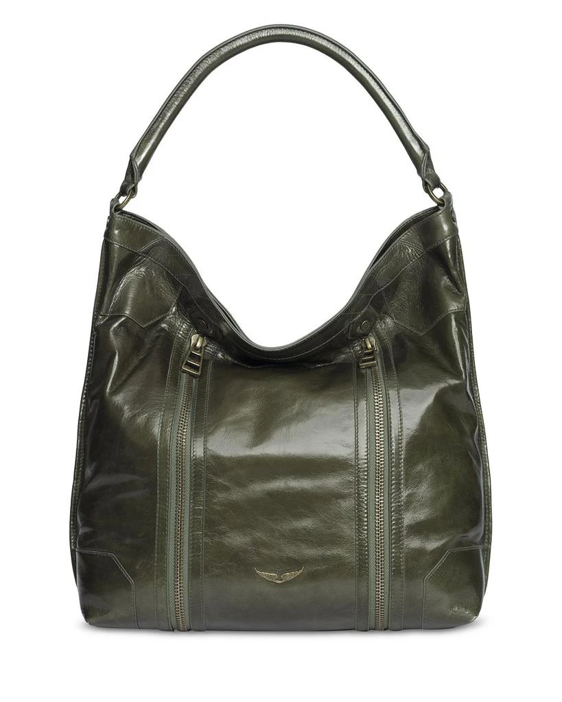 ZADIG & VOLTAIRE Sunny Hobo Vintage Patent Bag 4